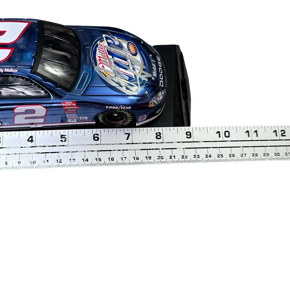 Rusty Wallace Signed 2003 Miller Lite Dodge 600th Consecutive Start 1 of 1008